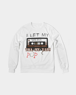 TAPE ROCK Men's Classic French Terry Crewneck Pullover