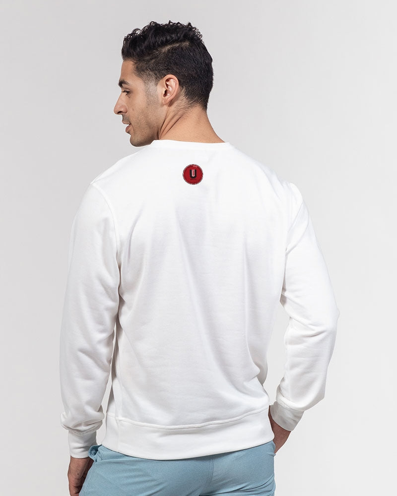 TAPE ROCK Men's Classic French Terry Crewneck Pullover