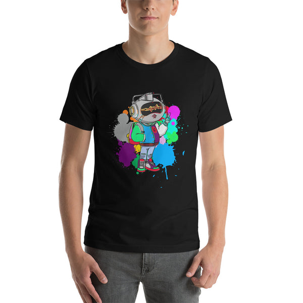 Mr Urban U Paint Spatter Short-Sleeve  T-Shirt