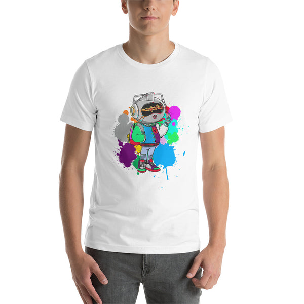 Mr Urban U Paint Spatter Short-Sleeve  T-Shirt