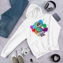 Mr Urban U Paint Splatter  Hoodie