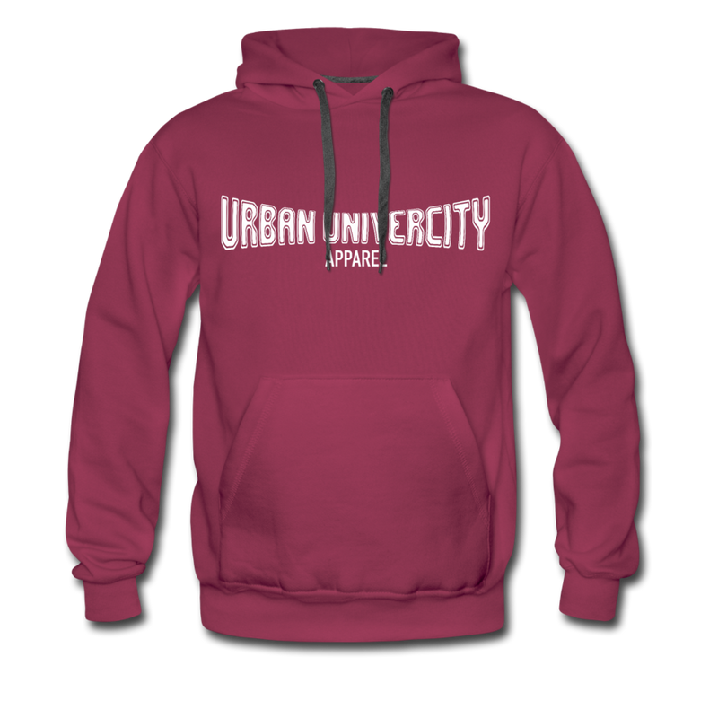 Urban U Men’s Premium Hoodie - burgundy