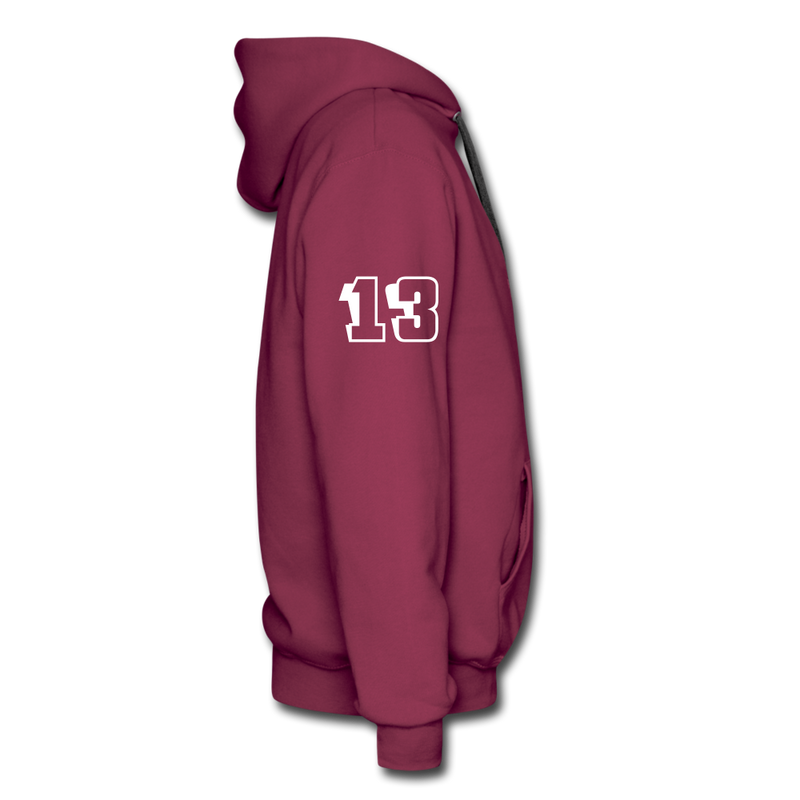 Urban U Men’s Premium Hoodie - burgundy